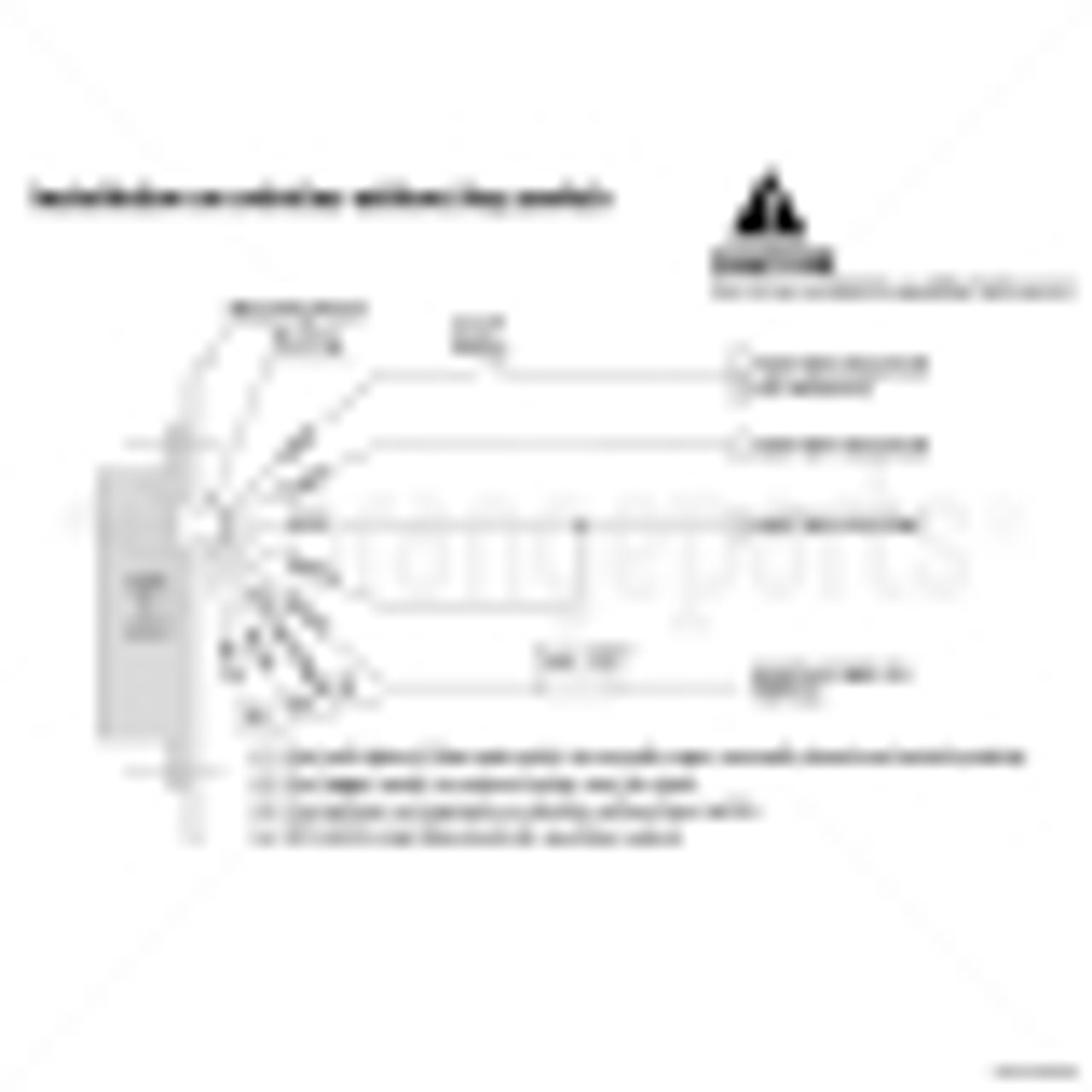 UNIVERSAL 01039100 SECURITY KEYPAD