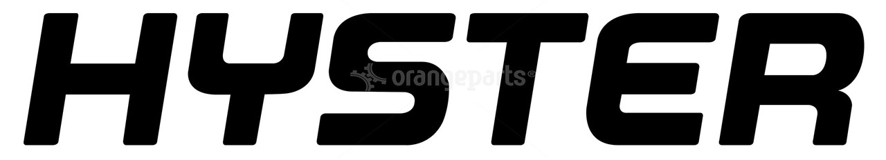 HYSTER 2020517 STICKER UPR. HOOD BLACK