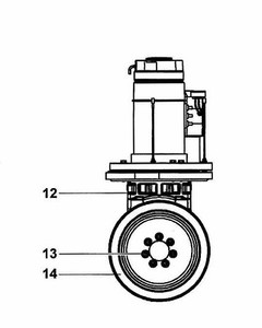 replacement for YALE 580058252 WHEEL