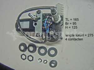 LINDE 0009733933 MOTOR DEL LIMPIAPARABRISAS 55░