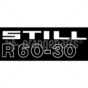 STILL 645843 STICKER STILL R60-30