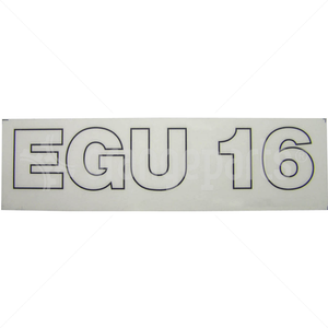 STILL 4298155 STICKER EGU 16 *