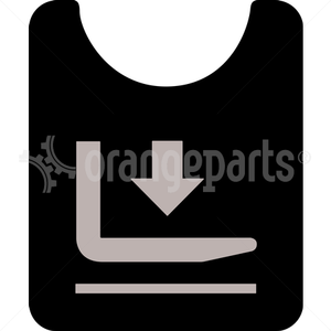 JUNGHEINRICH 51451826 LABEL EMERGENCY LOWERING