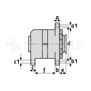 LINDE 2871A142 ALTERNATOR