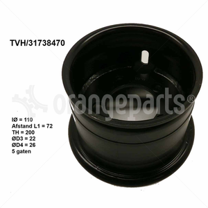 YALE 580010633 WHEEL