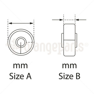 STILL 4413462 CASTOR WHEEL