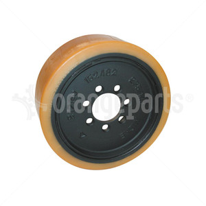 ORANGEPARTS 01141304 DIAMÈTRE DE ROUE 343 MM LARGEUR 140 MM DIAMÈTRE D'ESSIEU 80 MM UTILISÉ SUR : CROWN,JUNGHEINRICH