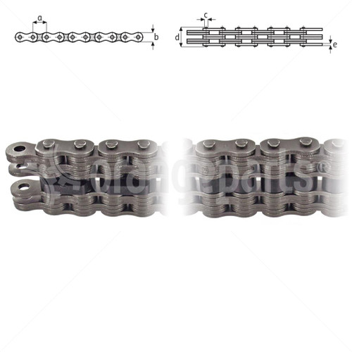 LINDE 9495104079 FORKLIFT LEAF CHAIN PER CM CUT TO LENGTH 201 LINDE 9495104079 FORKLIFT LEAF CHAIN PER CM CUT TO LENGTH 201