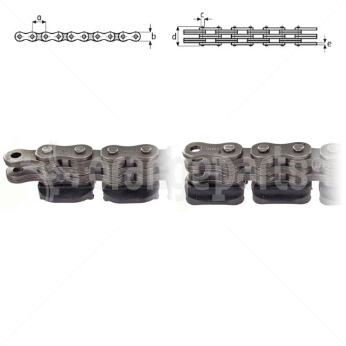 LINDE 9495110093 FORKLIFT LEAF CHAIN PER CM CUT TO LENGTH 236
