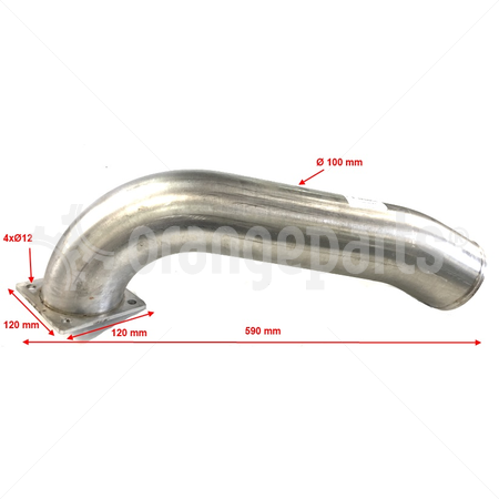 KALMAR A360490400 INTAKE PIPE
