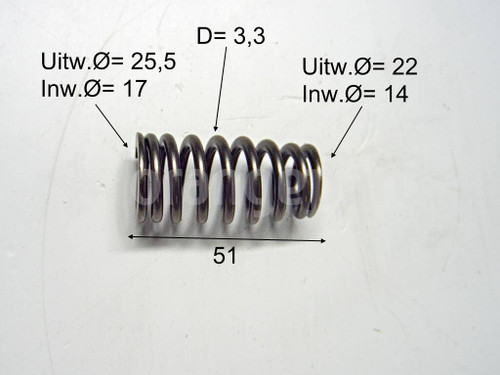LINDE VW03H109623C VALVE SPRING