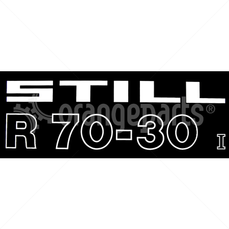 STILL 616134 STICKER TYPEAANDUIDING