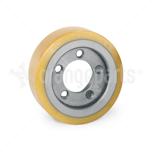 ORANGEPARTS 01141726 ROUE DIA 250 MM LARGEUR 80 MM ESSIEU DIA 88 MM UTILISÉ SUR : LINDE OM,PIMESPO