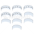 PERKINS U5MB0015 BEARING SET MAIN STD
