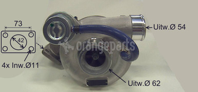 RT-123267ページ Precision Turbo Next Gen PT6466 Ball Bearing Turbocharger