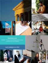 Business Law  A Modern Textbook for Undergraduate Students and Primer for Law Students  (eBook Basic)