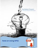 Notes on Using SPSS