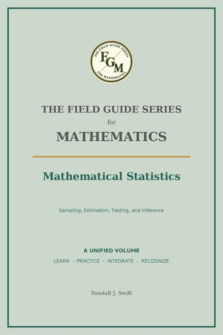Field Guide Series for Mathematics: Mathematical Statistics (Spiral Bound Color )