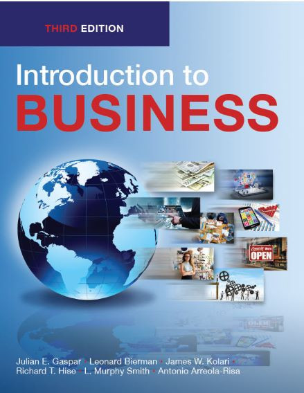 Introduction to Business 3e (Black & White Loose-leaf) - Textbook