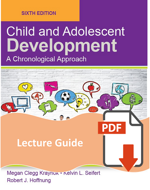 Lecture Guide for Child & Adolescent Development