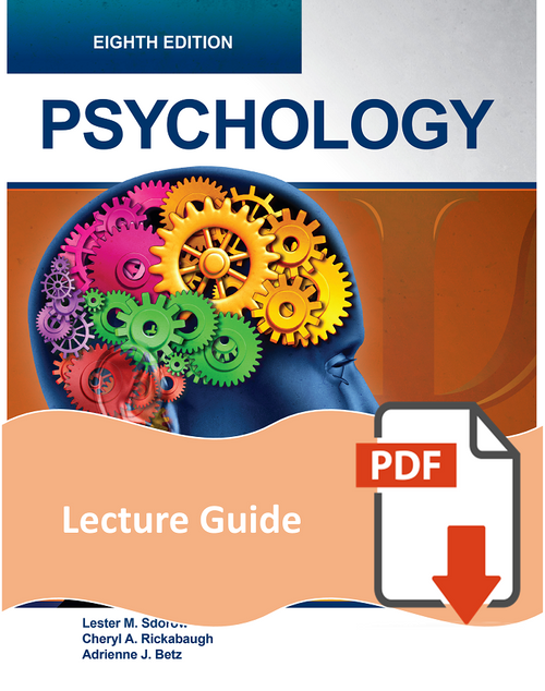 Lecture Guide for Psychology