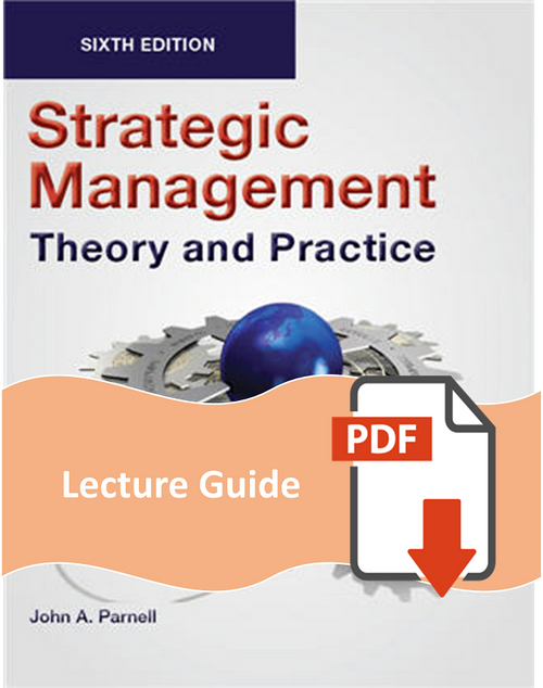 Lecture Guide for Strategic Management