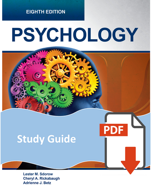 Study Guide for Psychology