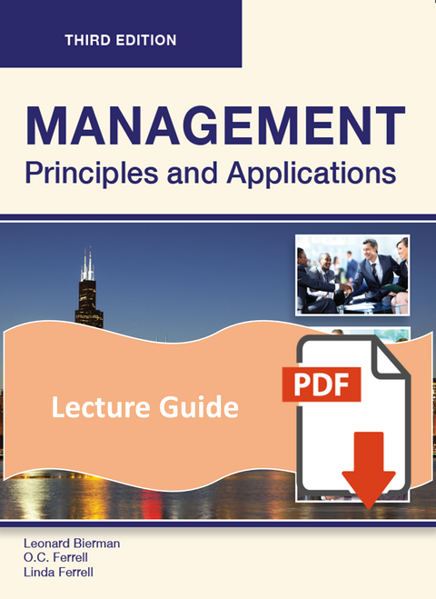 Lecture Guide for Management 3e