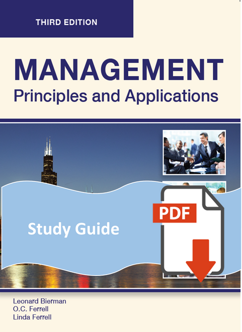 Study Guide for Management 3e