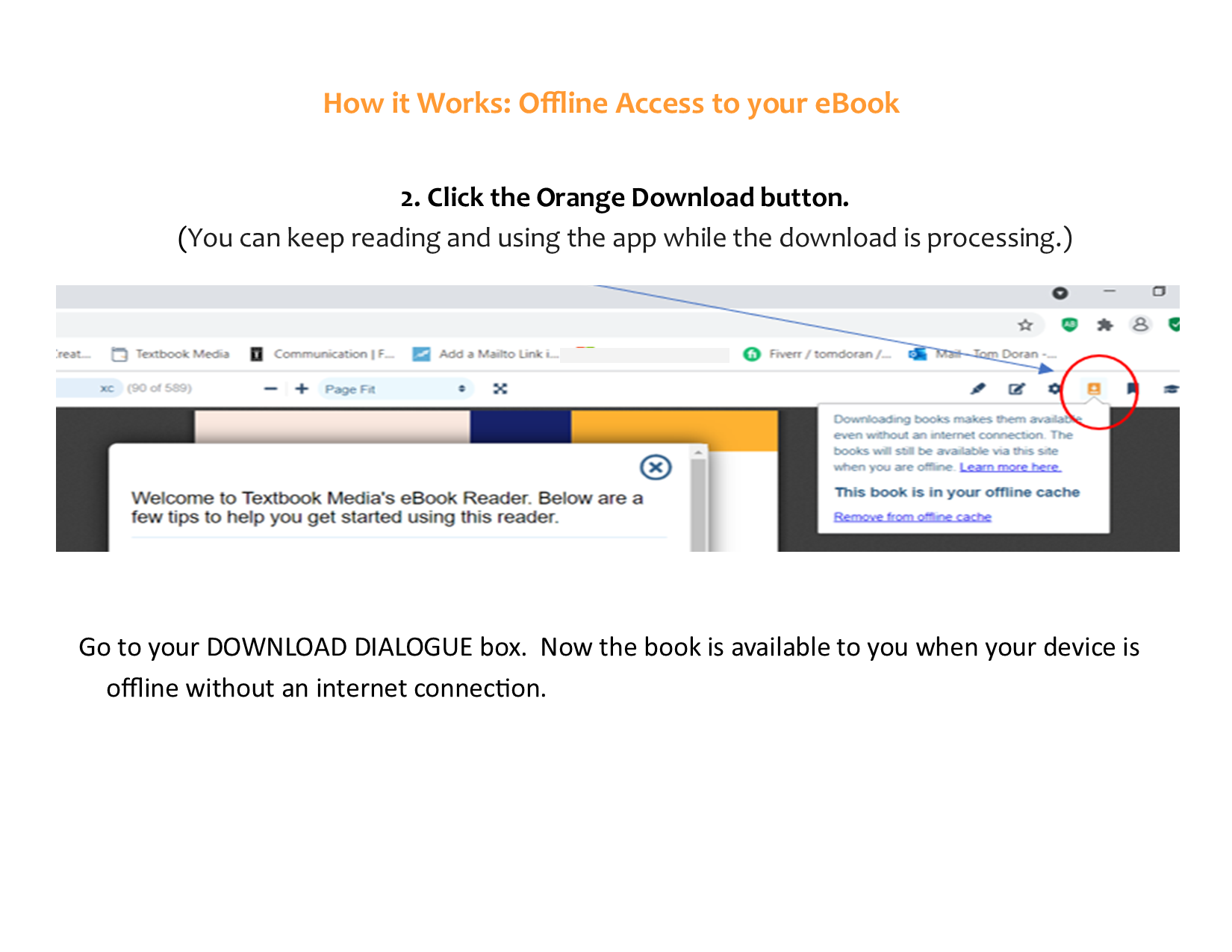 Step 2: Click the Orange Download button