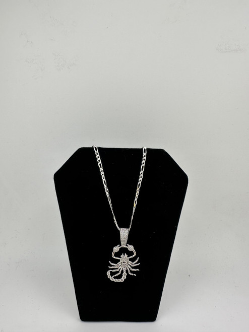 .925 sterling scorpion w/ 2mm chain