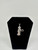 .925 sterling silver santa muerte with owl