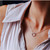 925 Sterling Silver Heart CZ Necklace