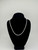 .925 sterling silver rope chain 2.5 mm