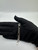 .925 7mm diamond cut figaro bracelet