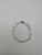 .925 7mm diamond cut figaro bracelet