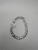 .925 Sterling Silver 8.5mm figaro bracelet
