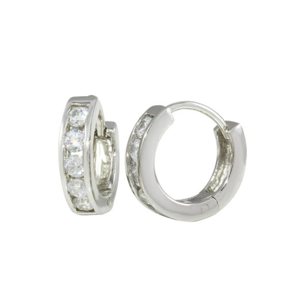 925 Sterling Silver 3MM Hoop Earrings