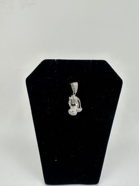 .925 sterling silver praying hands
