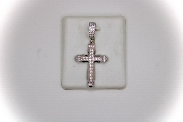 Silver Stone Cross