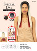 R&B human hair blend lace front wig Day 19