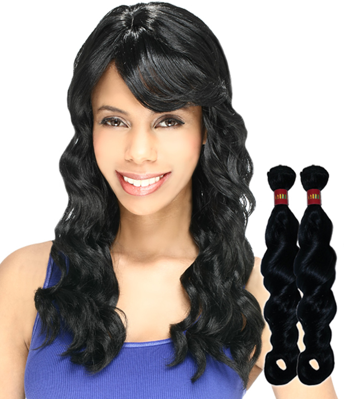 Brazilian Virgin Remy Hair Weave - Amy Aviance The Remi Soho Curl 16