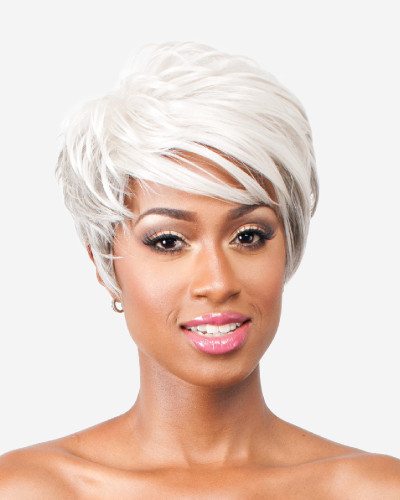 R&B human hair blend wig H-Ruth