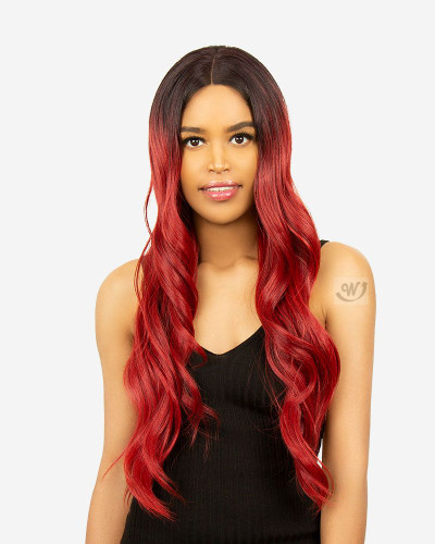 R&B human hair blend lace front wig Day 2 front2