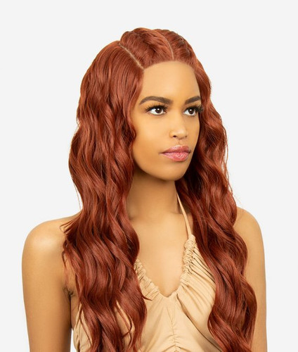 R&B human hair blend lace front wig Day 4