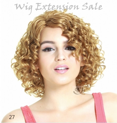 R&B synthetic full cap wig Coffee| WigExtensionSale.com