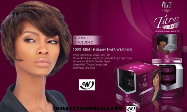 Outre 100% Remy Human Hair Weave Velvet Remi TARA 2.4.6|Wig Extension Sale