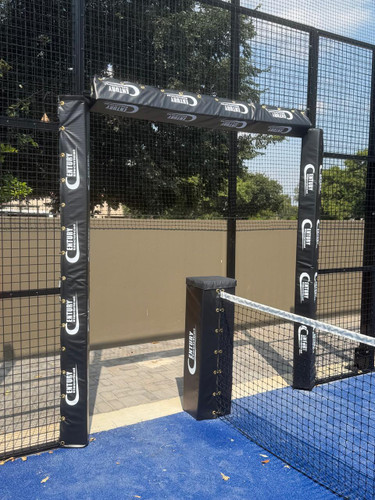 Padel Court Single Entrance Set (2pce) - 2200mm - BRANDED (with eyelets)