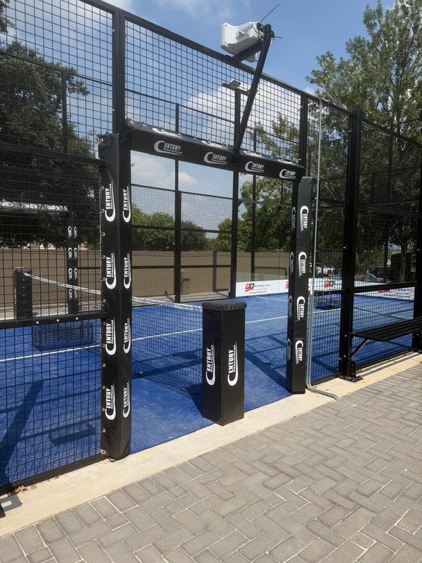Padel Court Single Entrance Set (2pce) - 2200mm - UNBRANDED (with eyelets)