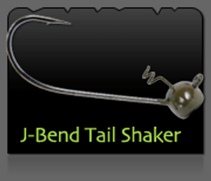 J-Bend Tail Shaker Fishing Hook